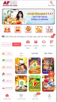 Tải App AF168 – Chơi Mọi Lúc, Mọi Nơi